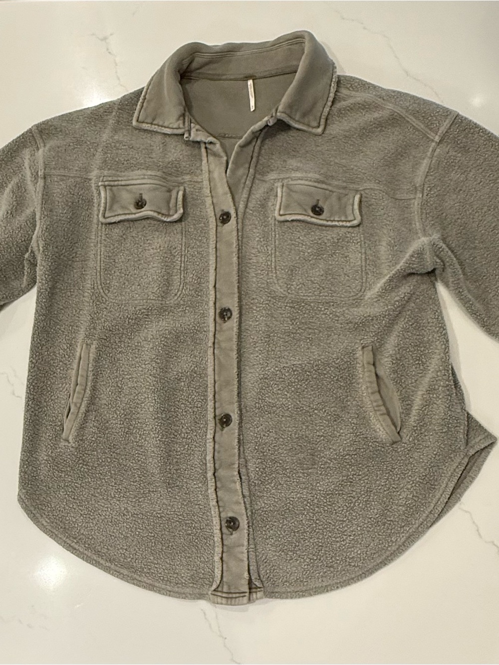 Free People We the Free Ruby Jacket, Perfect for Fall, Olive Green, Oversized